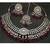 Ahmedabadi Patchi Kundan Re Onyx Necklace Set With Earrings And Tikka