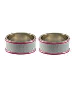 White Plain Metal Bangle