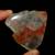 134cts  a 100% natural 54x51 mm strowberry quartz slice loose cabochon