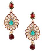 Multicolor cubic zirconia earrings