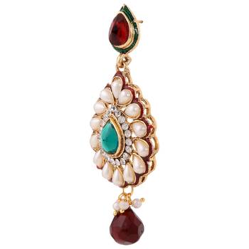 Multicolor cubic zirconia earrings 2