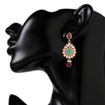 Multicolor cubic zirconia earrings 3