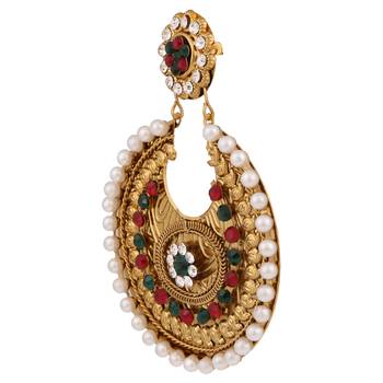 Multicolor cubic zirconia earrings 2