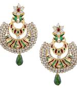 Multicolor cubic zirconia earrings