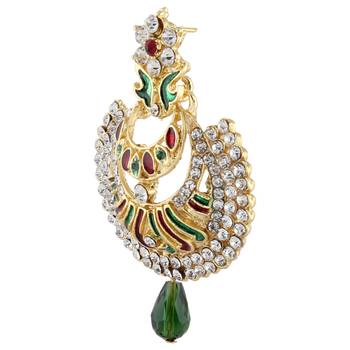 Multicolor cubic zirconia earrings 2