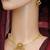 Ruby Gold Plated Pendant Set