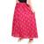 Pink peacock feather blue cottton gold printed tiered long skirt for women  skirt ( free size skirts)