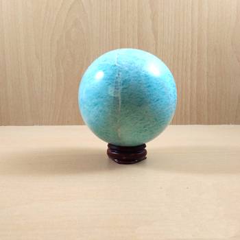 Amazonite Gem Sphere Wt. - 150-250gm  Chakra Balancing Reiki And Aura Cleansing 1