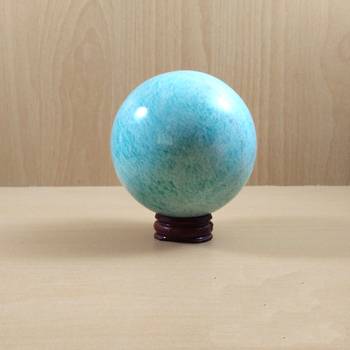 Amazonite Gem Sphere Wt. - 150-250gm  Chakra Balancing Reiki And Aura Cleansing 4
