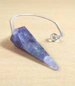 Amethyst Gem Dowsing Pendulum Chakra & Reiki  Dowser Dowser Spiritual divination