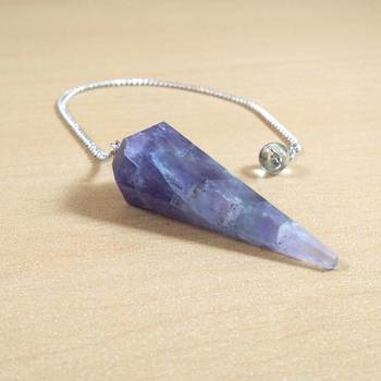 Amethyst Gem Dowsing Pendulum Chakra & Reiki  Dowser Dowser Spiritual divination 2
