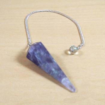 Amethyst Gem Dowsing Pendulum Chakra & Reiki  Dowser Dowser Spiritual divination 3