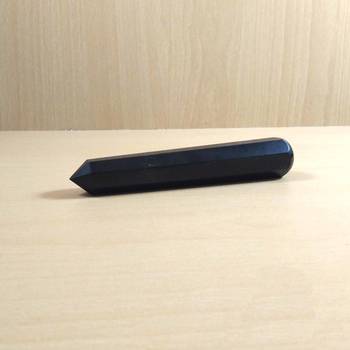 Black Tourmaline Gem Point Pencil Size - 3-3.5Inch Single Terminated Point Tower 3