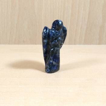 Blue Sodalite Gem Angel Size - 2 Inch Natural Gem Chakra  Aura Cleansing 3