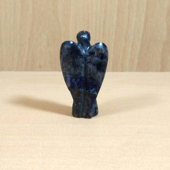 Blue Sodalite Gem Angel Size - 2 Inch Natural Gem Chakra  Aura Cleansing 4