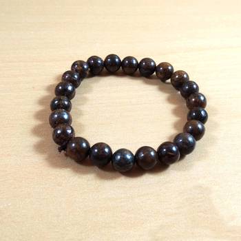Bronzite Bead Bracelet Size 8MM Unisex Bracelet Chakra Balancing  Chakra Gem 1