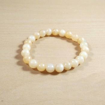 Calcite Bead Bracelet Size 8MM  Jewelry Unisex Bracelet   Balancing Bracelet 4