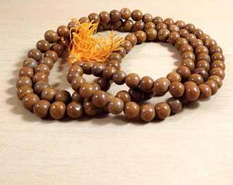 Camel Jasper Mala Bead Size - 8mm Chakra Balancing Reiki  Aura Cleansing 1