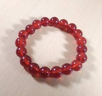 Carnelian Bead Bracelet Bead Size-10mm Gem Bracelet Bracelet Reiki Bracelet 3