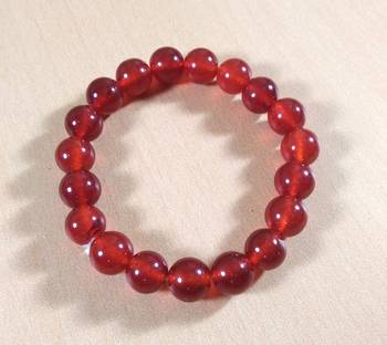 Carnelian Bead Bracelet Bead Size-10mm Gem Bracelet Bracelet Reiki Bracelet 4