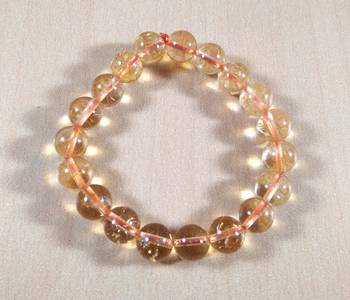 Citrine Bead Bracelet Bead Size-10mm Gem Bracelet Bracelet Reiki Bracelet 2