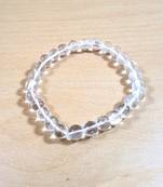 Clear Quartz Beads Bracelet Size 8MM Aura Balancing Reiki  Energy
