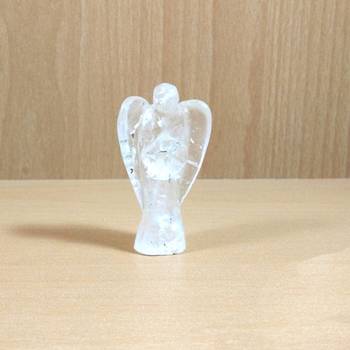 Clear Quartz Gem Angel Size - 3 Inch Natural Gem Chakra  Aura Cleansing 1
