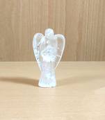 Clear Quartz Gem Angel Size - 3 Inch Natural Gem Chakra  Aura Cleansing