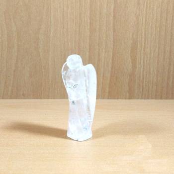 Clear Quartz Gem Angel Size - 3 Inch Natural Gem Chakra  Aura Cleansing 2