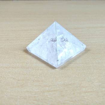 Clear Quartz Gem Pyramid Size 2-3 Inch Chakra Balancing Reiki 4