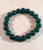 Green Jade Bead Bracelet Bead Size-10mm Gem Bracelet Bracelet Reiki Bracelet
