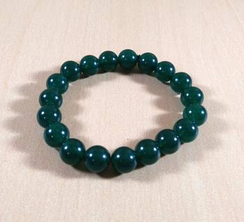 Green Jade Bead Bracelet Bead Size-10mm Gem Bracelet Bracelet Reiki Bracelet 2