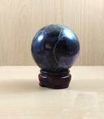 Indian Amethyst Gem Sphere Wt. - 150-250gm  Chakra Balancing Reiki And Aura Cleansing