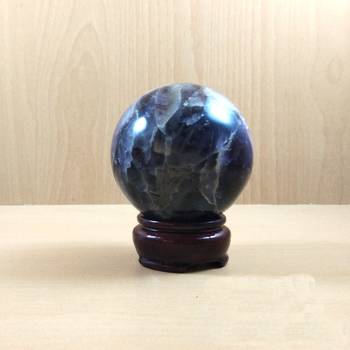Indian Amethyst Gem Sphere Wt. - 150-250gm  Chakra Balancing Reiki And Aura Cleansing 2