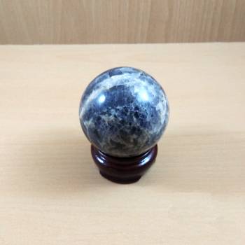 Iolite Gem Sphere Wt. - 150-250gm  Chakra Balancing Reiki And Aura Cleansing 3