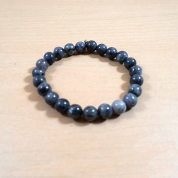 Labradorite Bead Bracelet Size 8MM Unisex Bracelet Chakra Balancing Meaning Power 1