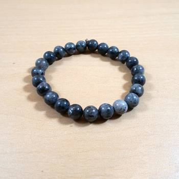Labradorite Bead Bracelet Size 8MM Unisex Bracelet Chakra Balancing Meaning Power 2