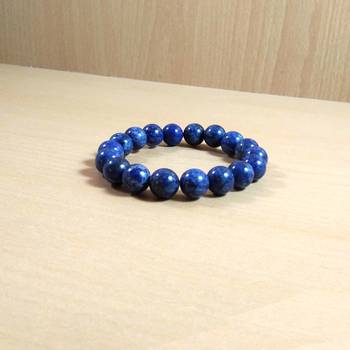 Lapis Lazuli Bead Bracelet Size 8MM Unisex Bracelet Yoga 4
