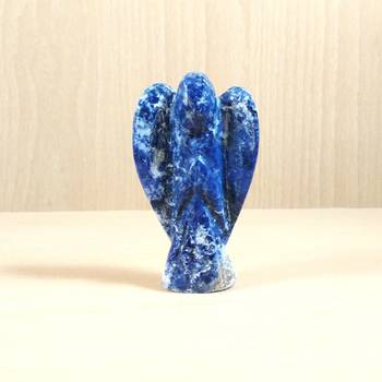Lapis Lazuli Gem Angel Size - 2 Inch Natural Gem Chakra  Aura Cleansing 1