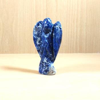 Lapis Lazuli Gem Angel Size - 2 Inch Natural Gem Chakra  Aura Cleansing 2