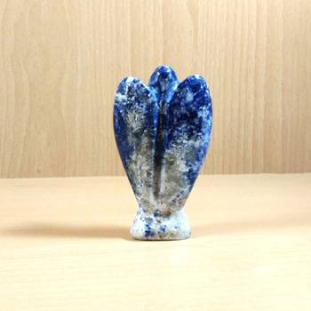 Lapis Lazuli Gem Angel Size - 2 Inch Natural Gem Chakra  Aura Cleansing 4