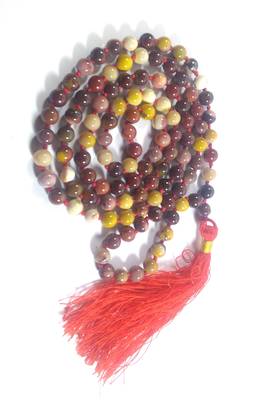 Mookaite Jasper Natural Mala Bead Size - 8MM Chakra Balancing Reiki  Aura Cleansing 1