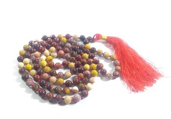 Mookaite Jasper Natural Mala Bead Size - 8MM Chakra Balancing Reiki  Aura Cleansing 2
