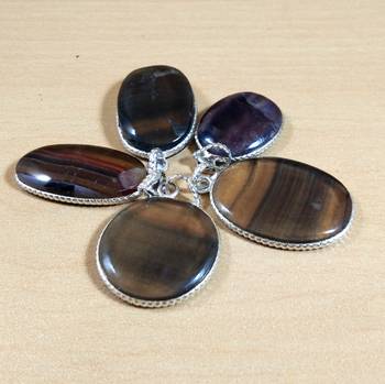 Multi Fluorite Fancy Pendant Chakra Balancing Chakra   Energy 4