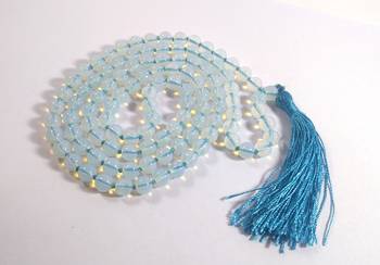 Opalite Mala Bead Size - 8mm Chakra Balancing Reiki  Aura Cleansing 2