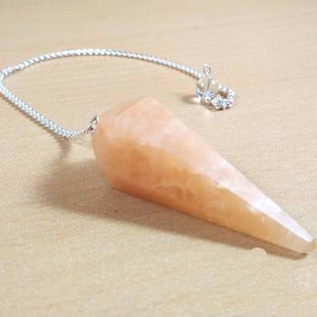 Orange Aventurine Gem Dowsing Pendulum Chakra & Reiki  Dowser Dowser Spiritual divination 1