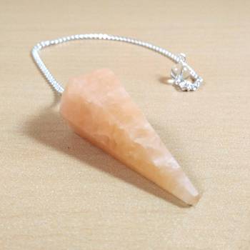Orange Aventurine Gem Dowsing Pendulum Chakra & Reiki  Dowser Dowser Spiritual divination 2