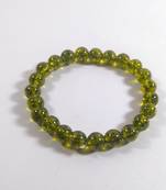 Peridot Bead Bracelet Size 8MM Unisex Bracelet Meditation Yoga