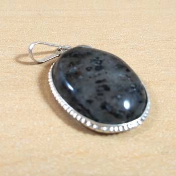 Phantom Quartz Cabochon Pendant Chakra Balancing Aura Balancing Chakra  Meaning 2