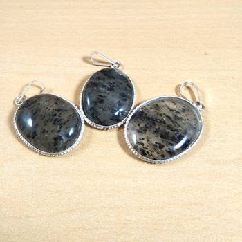 Phantom Quartz Cabochon Pendant Chakra Balancing Aura Balancing Chakra  Meaning 3